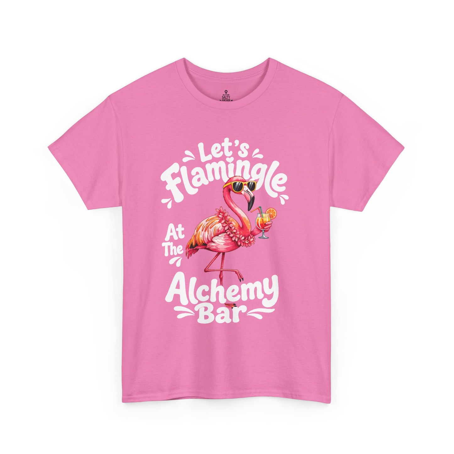 Let’s Flamingle at the Alchemy Bar Cute Tropical Tee