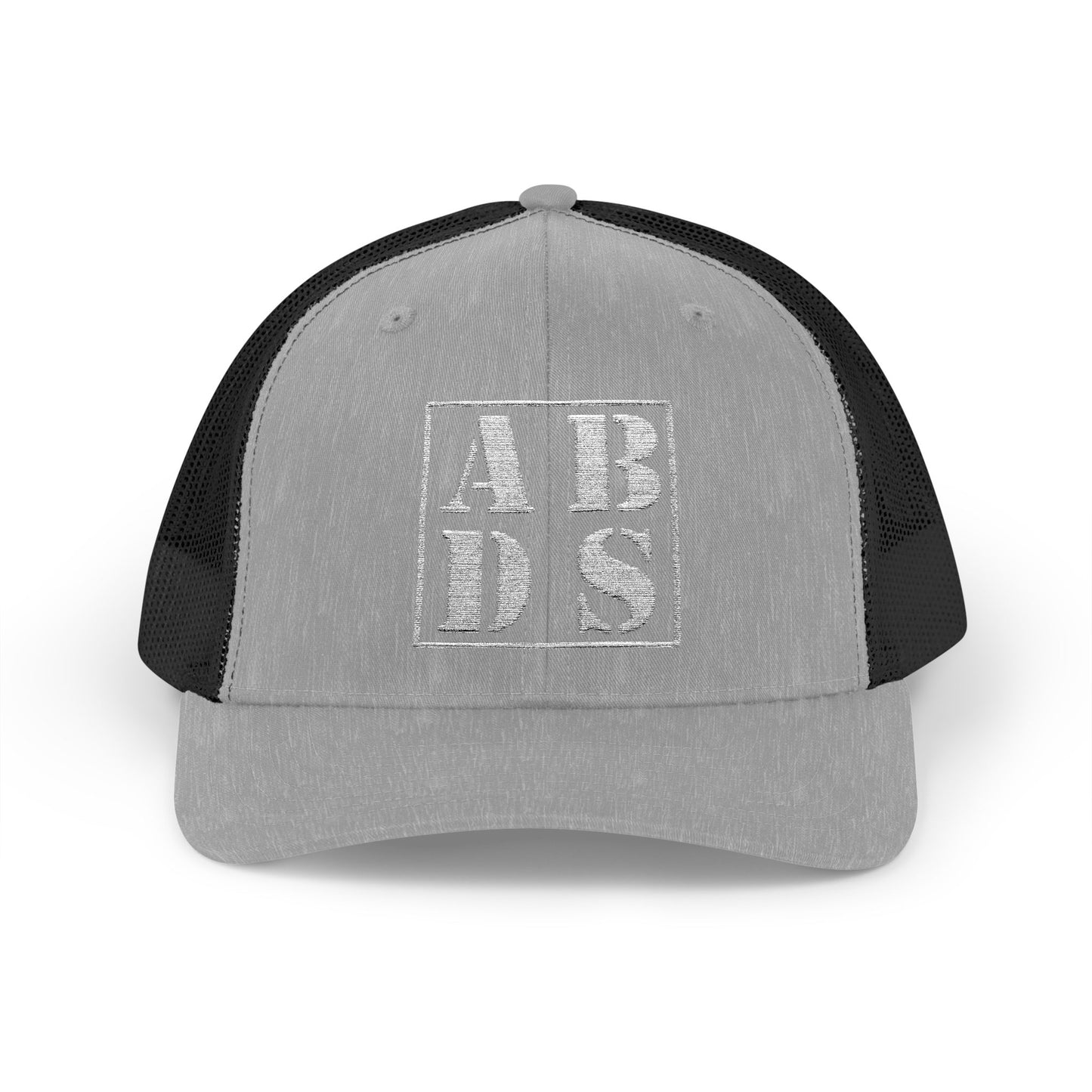 ABDS Distressed Block Logo Trucker Cap