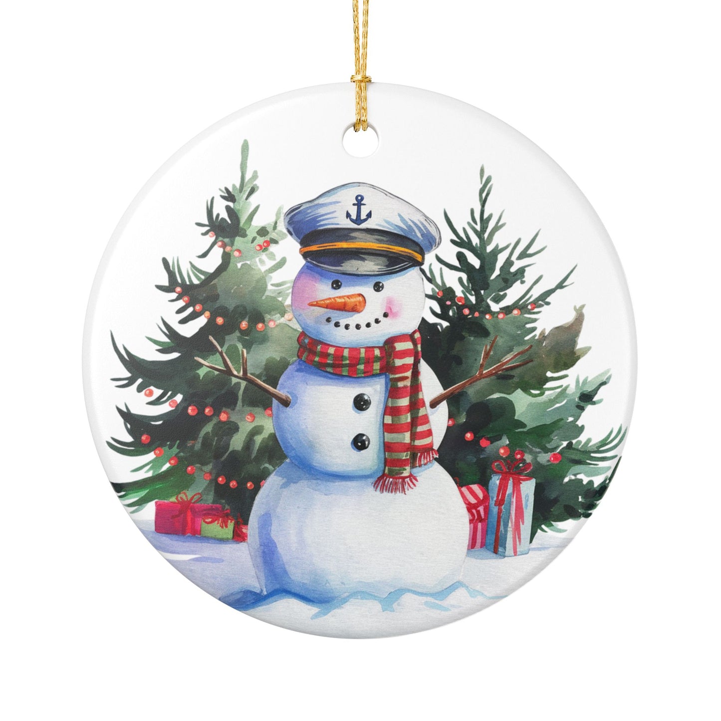 Cruise Partners for Life Personalized Christmas Ornament