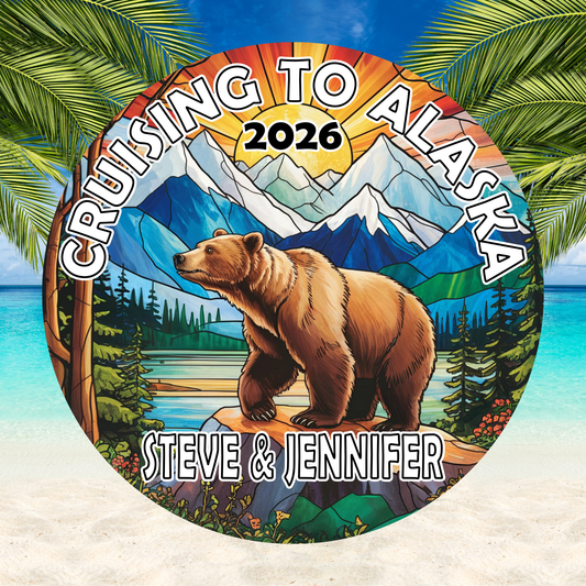 Cruising to Alaska Magnet