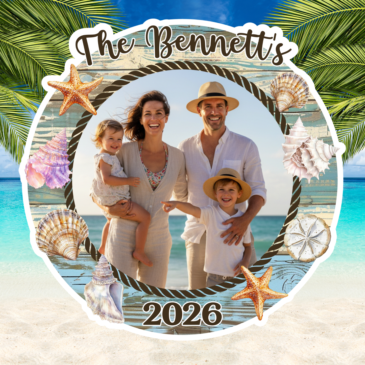 Family Photo Cruise Magnet