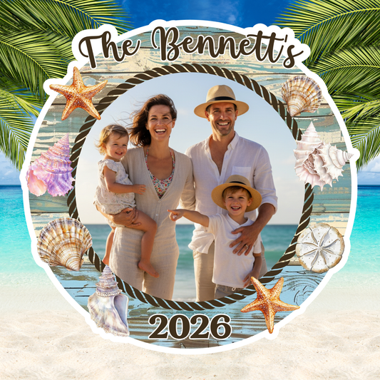 Family Photo Cruise Magnet