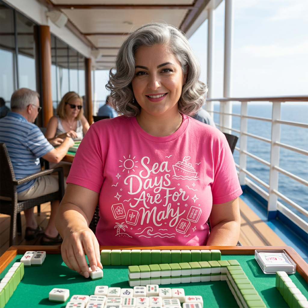 Sea Days Are For Mahj Cruise T-Shirt