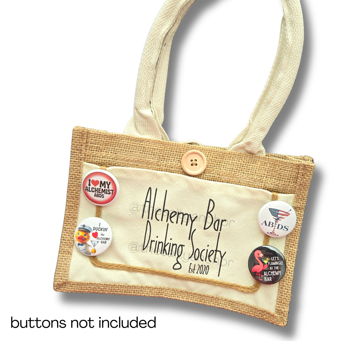 ABDS Women's Jute Tote Bag