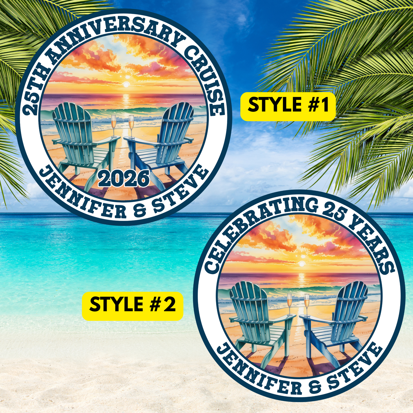 Celebrating Cruise Door Magnet