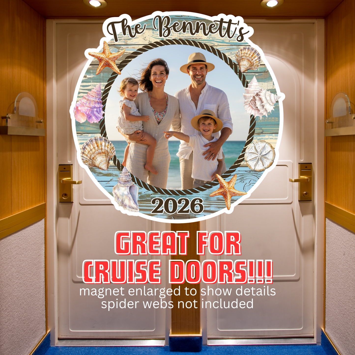 Family Photo Cruise Magnet