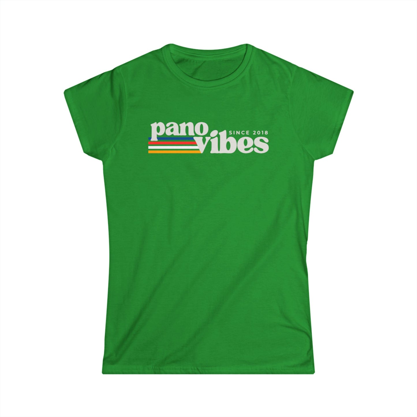 Pano Vibes Women's Softstyle Tee (Gildan)