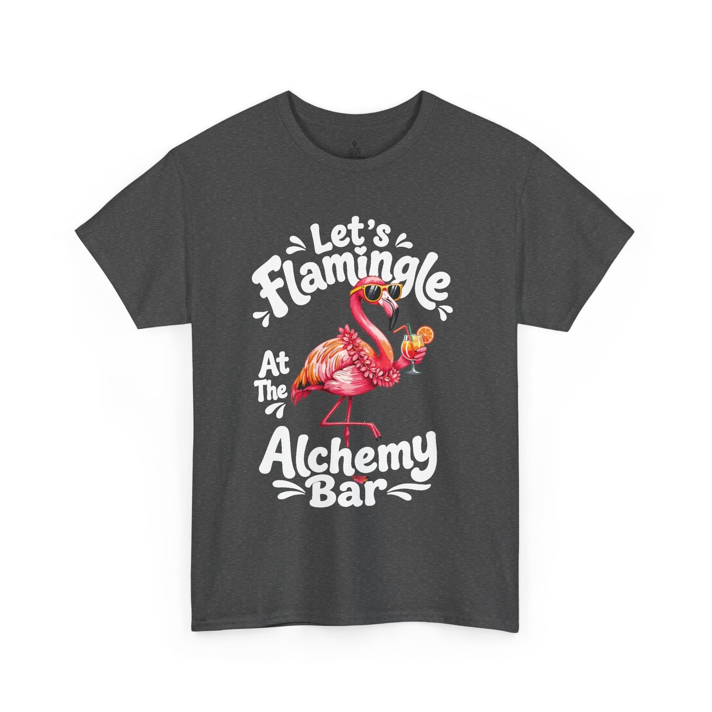 Let’s Flamingle at the Alchemy Bar Cute Tropical Tee