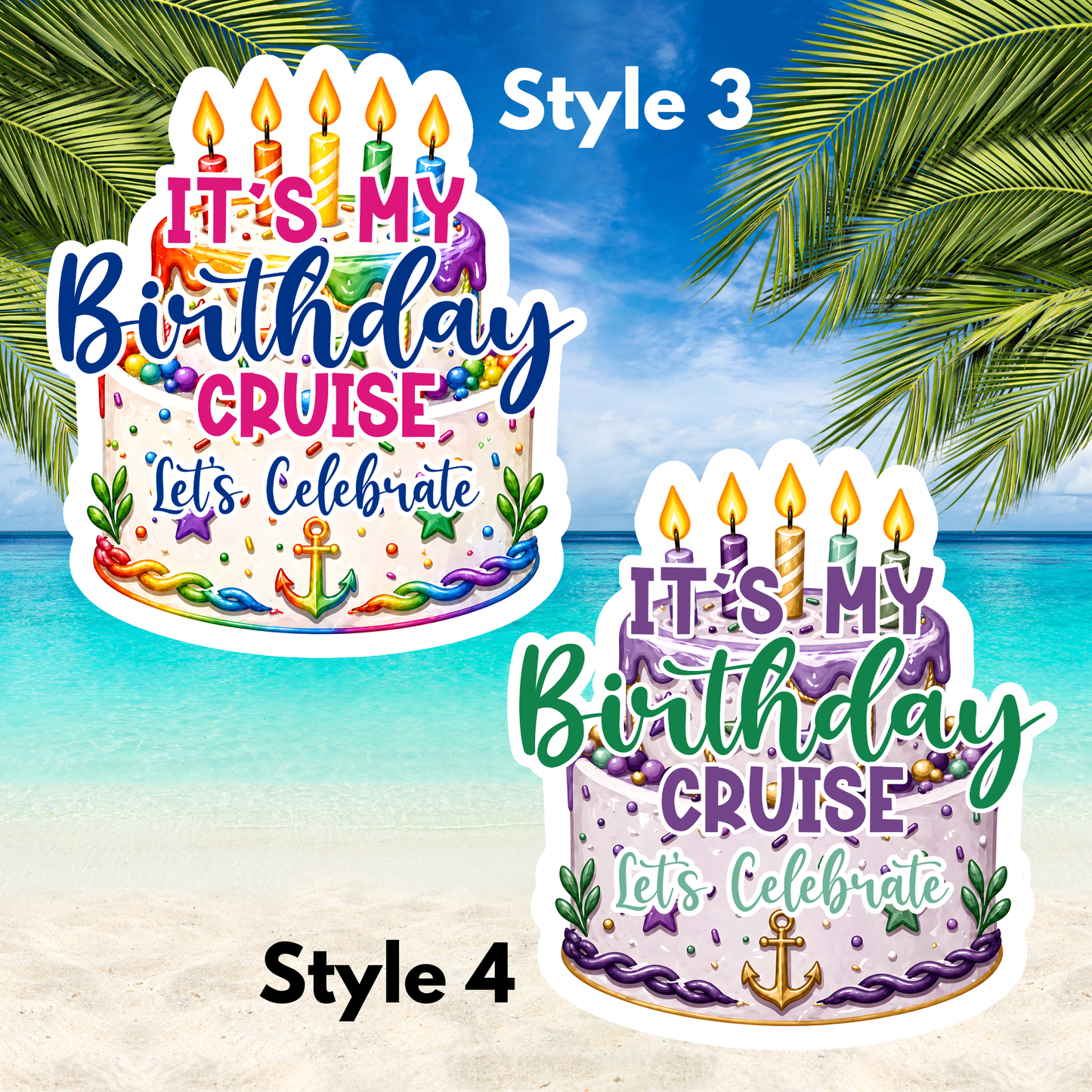 It's My Birthday Cruise Door Magnet