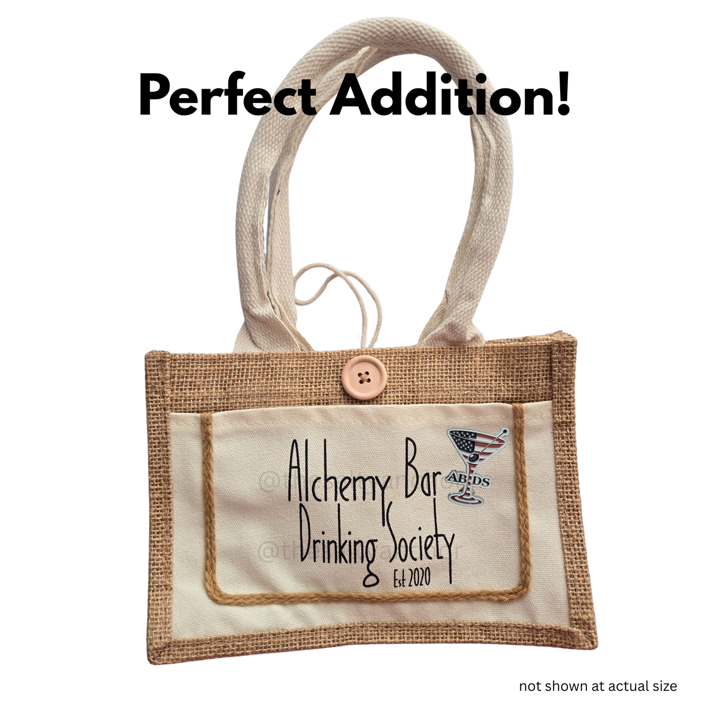 ABDS American Flag Martini Lapel Pin