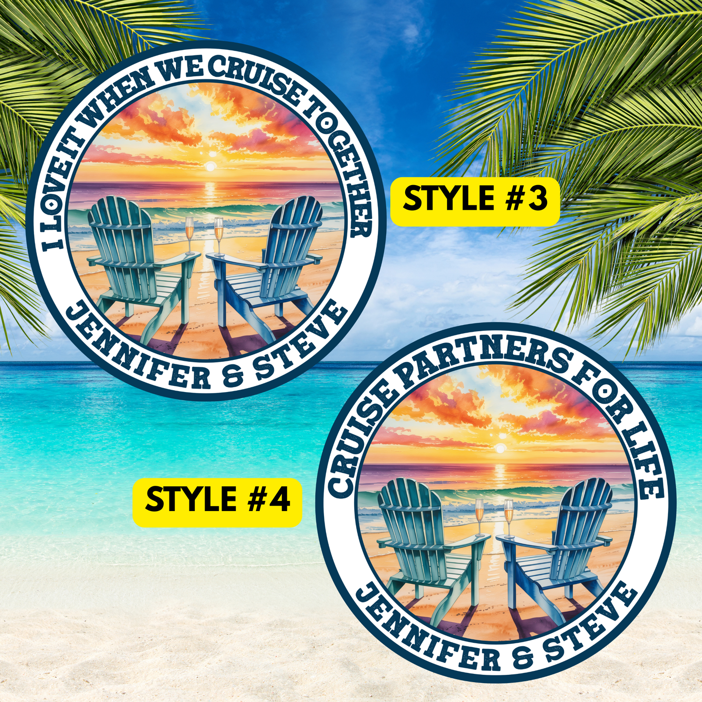Celebrating Cruise Door Magnet