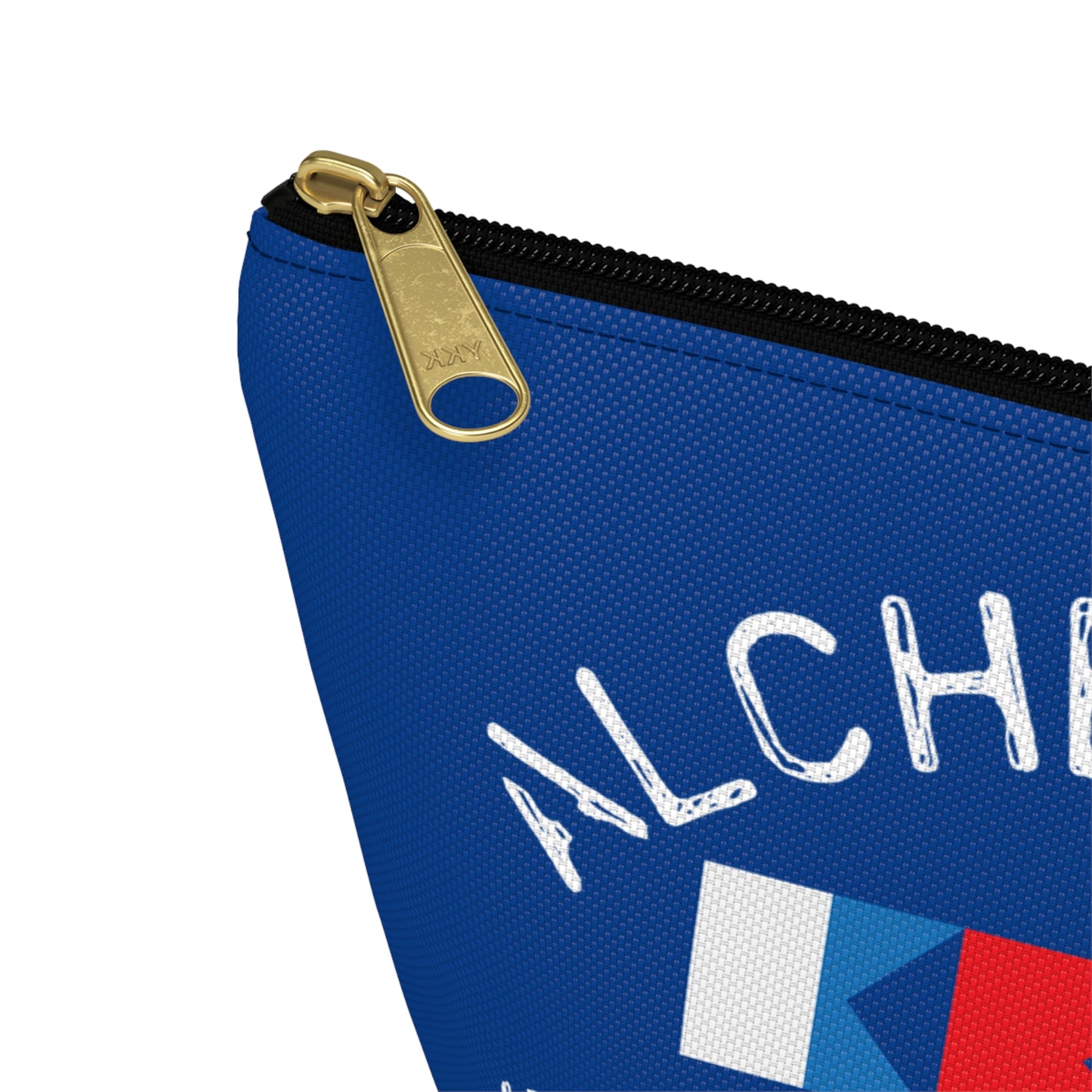 Alchemy Bar Drinking Society Accessory Pouch — T‑Bottom Cosmetic Bag