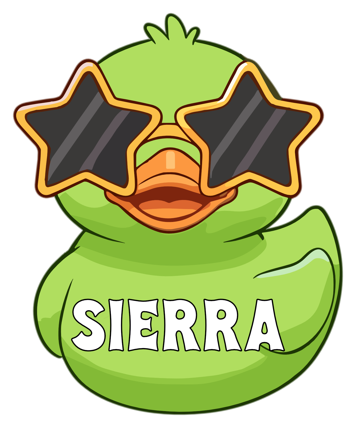 Cute Sunglass Rubber Duck Cruise Magnets