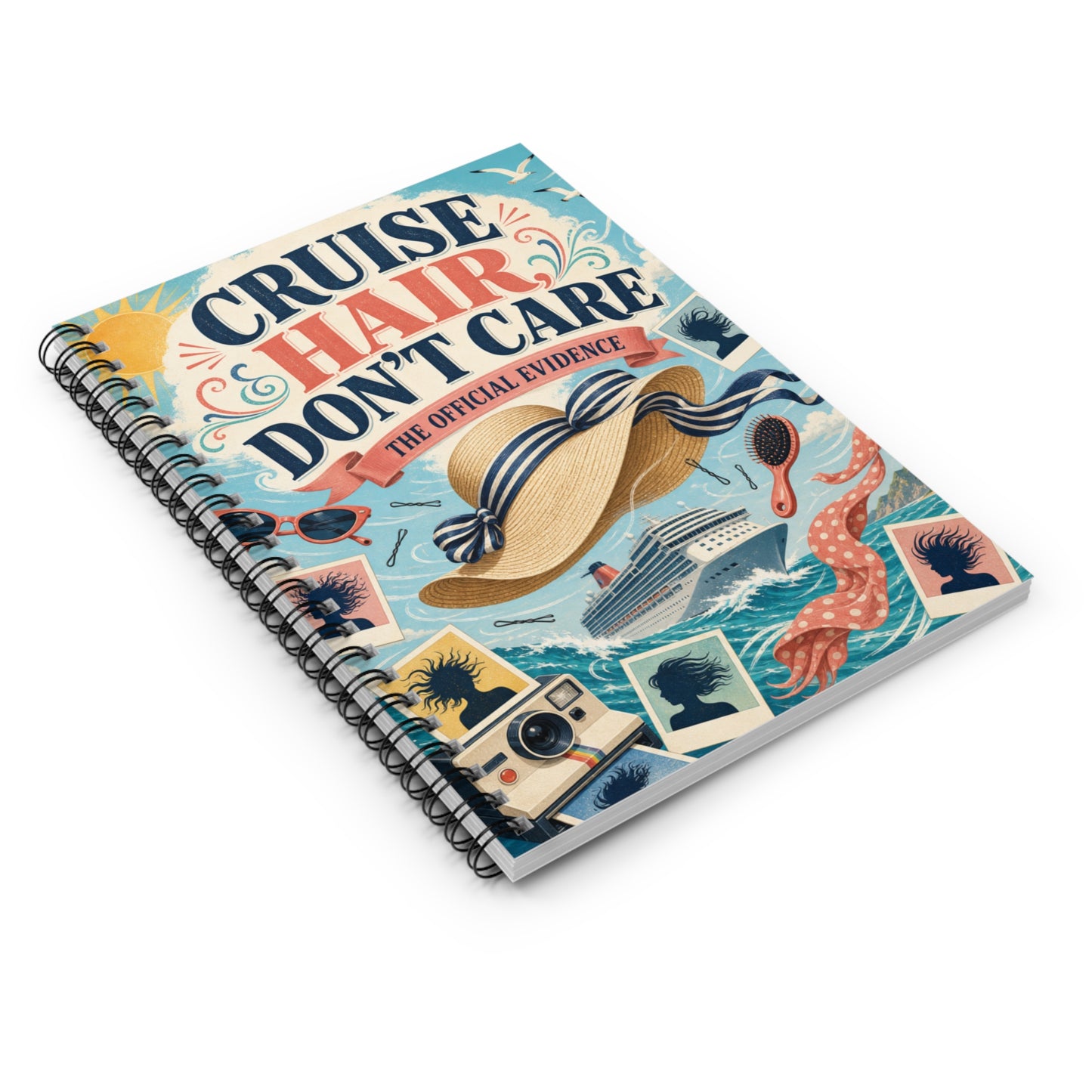 Cruise Hair Don't Care Cruise Spiral Journal