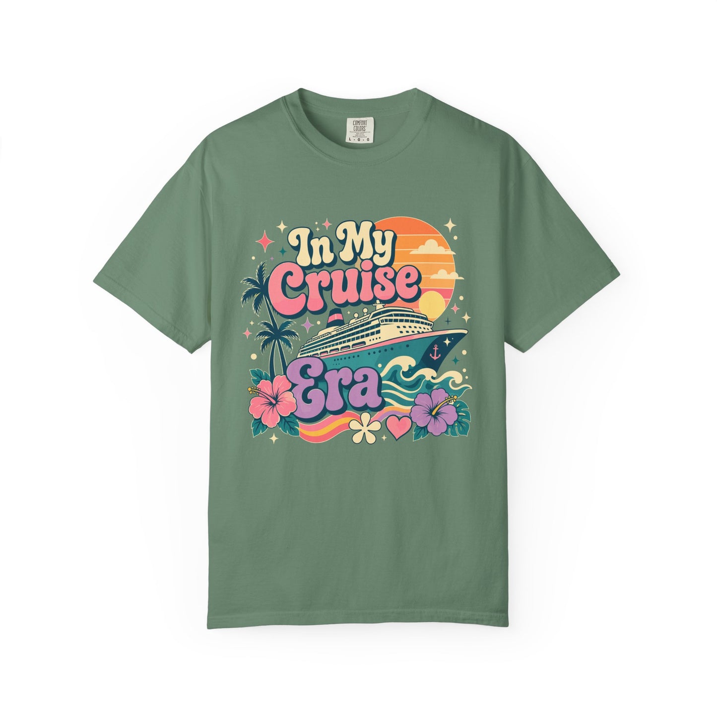 In My Cruise Era Tropical Vacation Tee