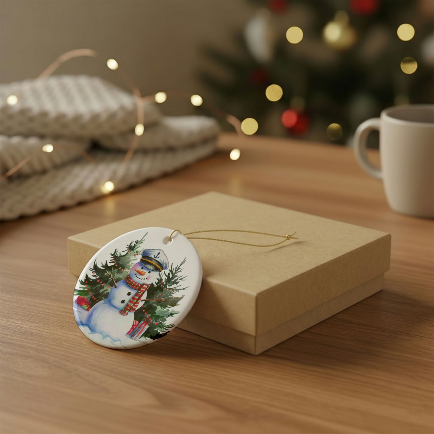 Cruise Partners for Life Personalized Christmas Ornament