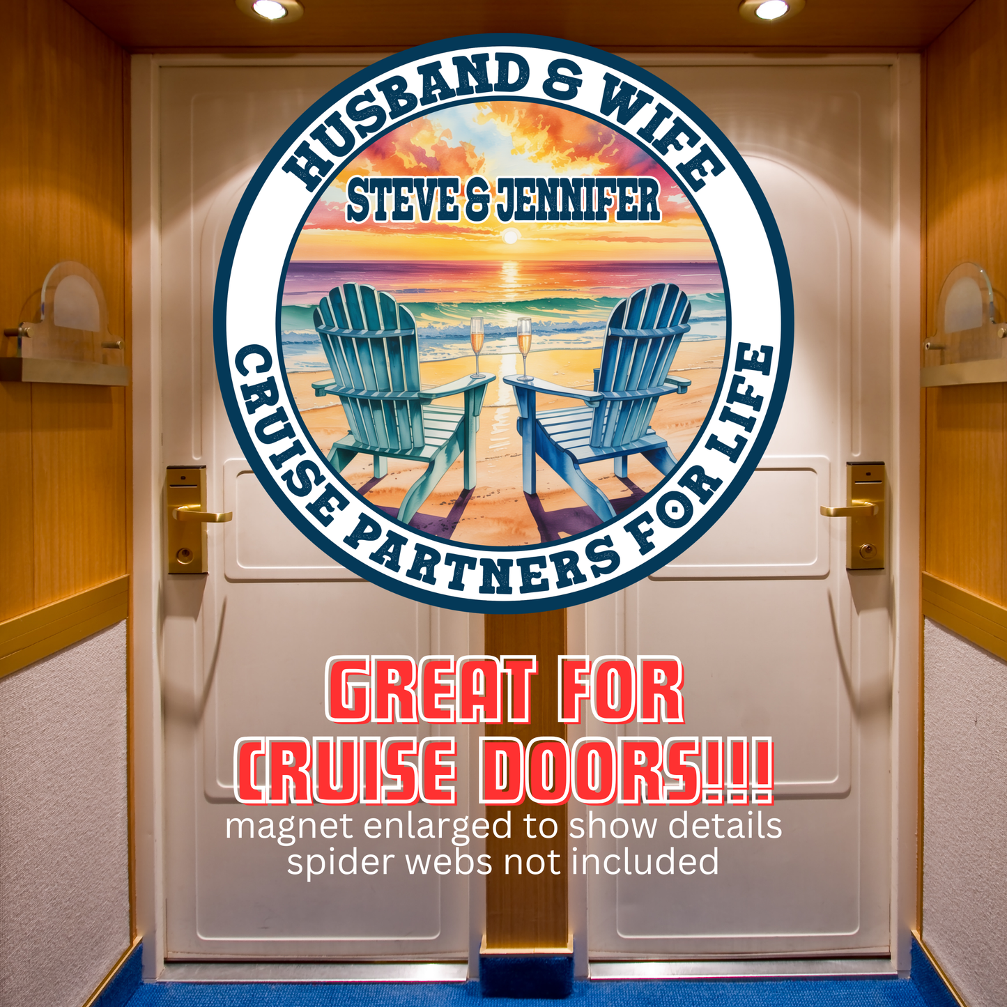 Celebrating Cruise Door Magnet