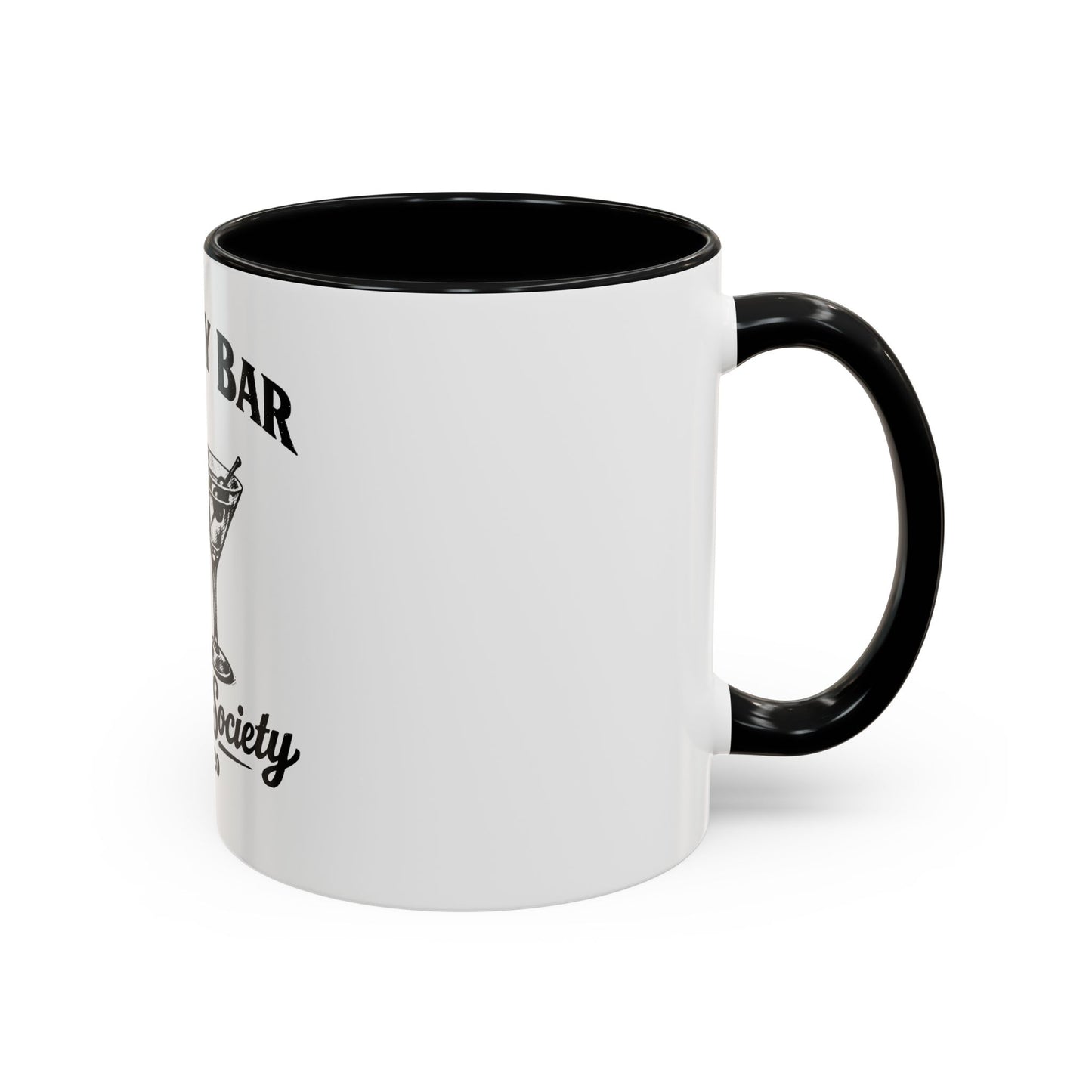 Alchemy Bar Drinking Society' Vintage Cocktail Design Coffee Mug (11/15 oz)