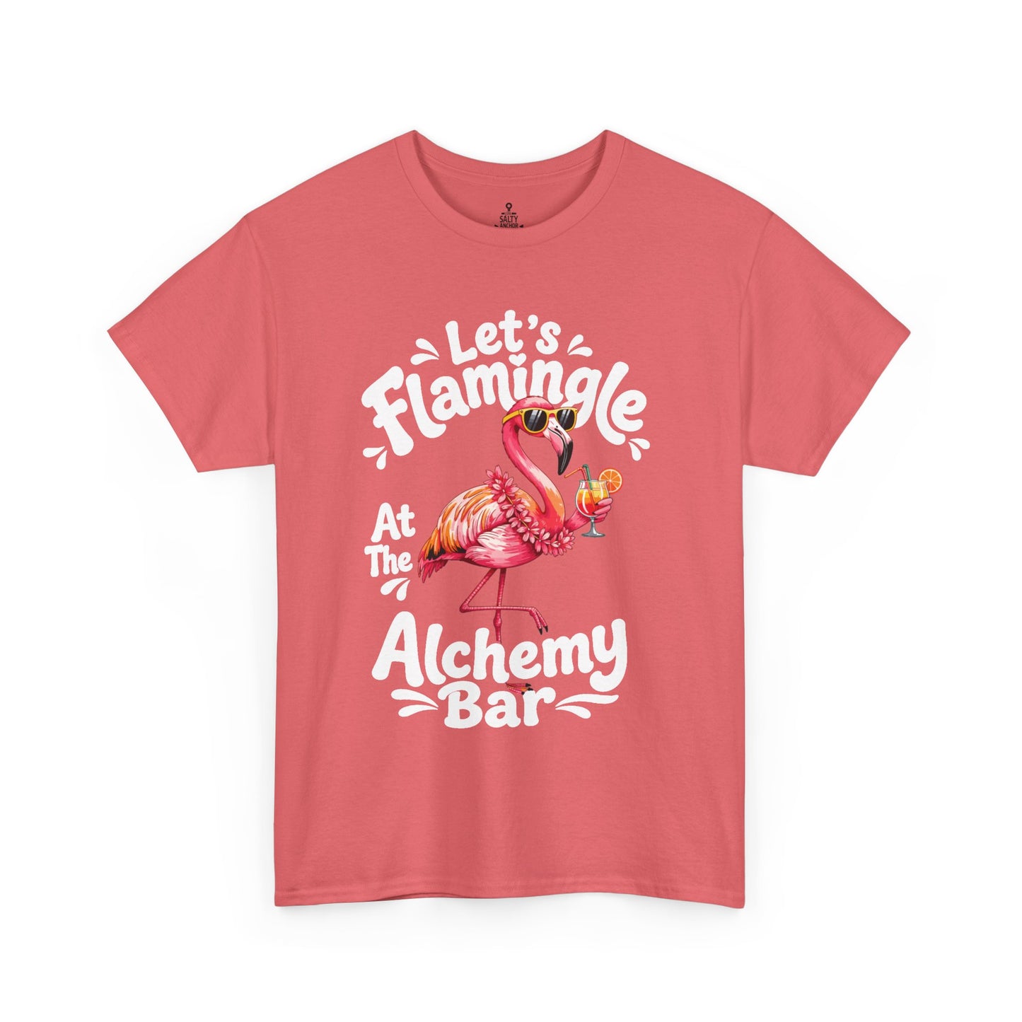 Let’s Flamingle at the Alchemy Bar Cute Tropical Tee