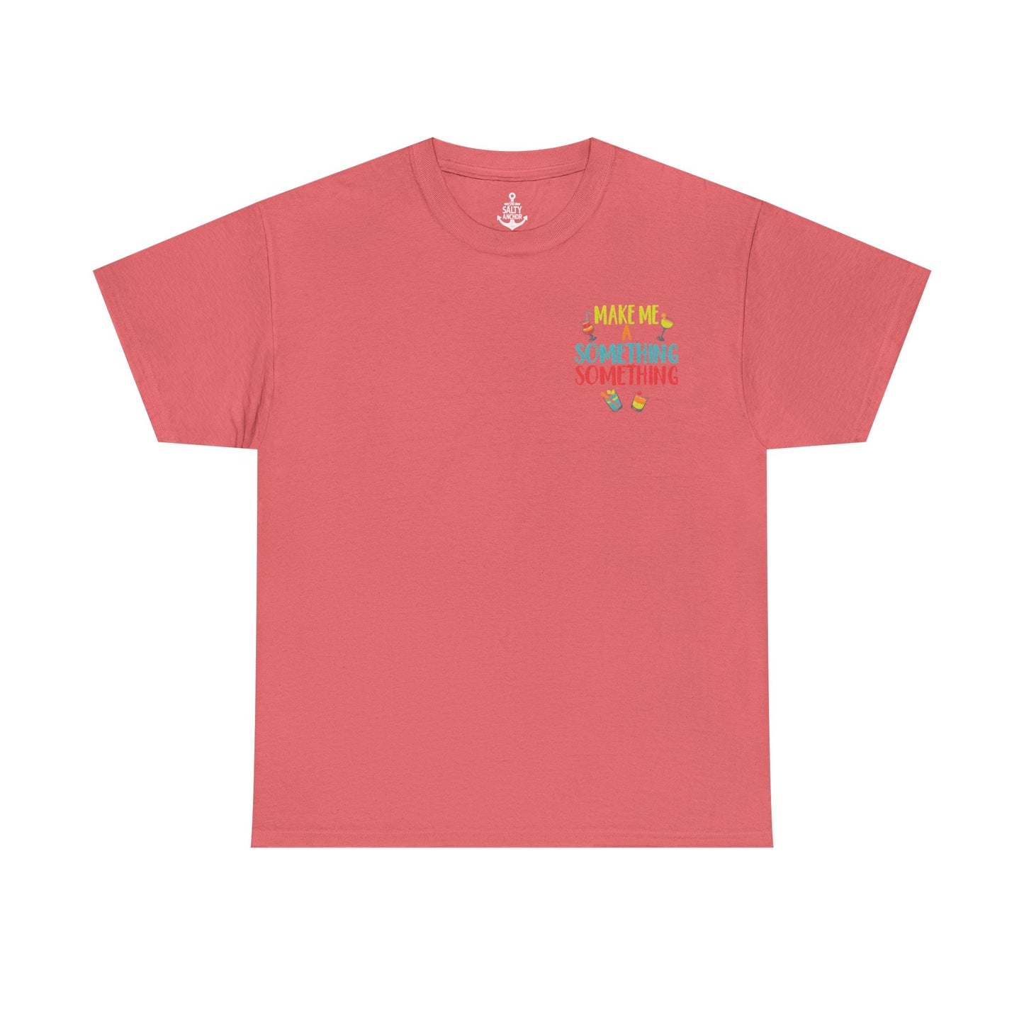 Cocktail Tee — "Make Me a Something Something" Summer Drink Graphic Shirt
