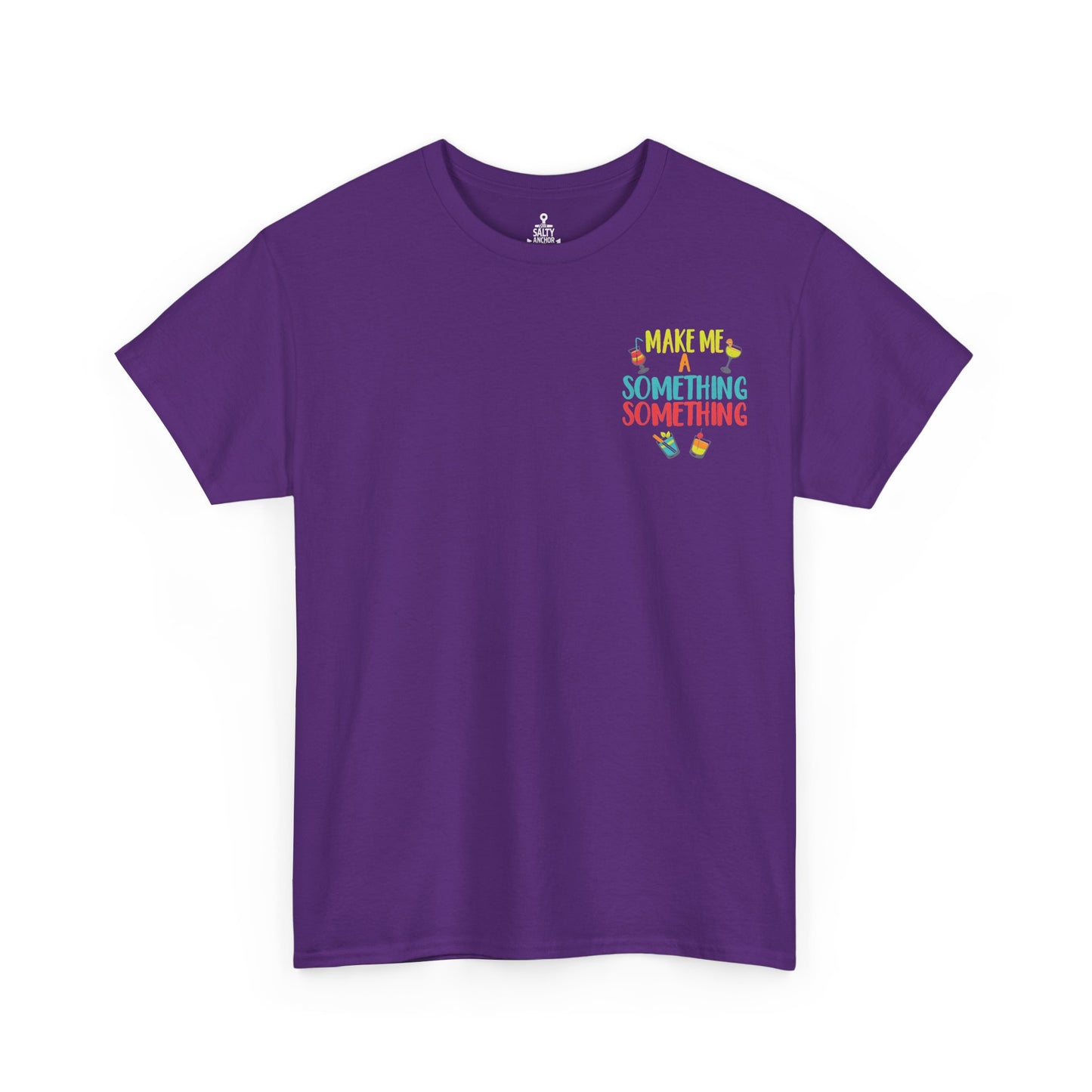 Cocktail Tee — "Make Me a Something Something" Summer Drink Graphic Shirt
