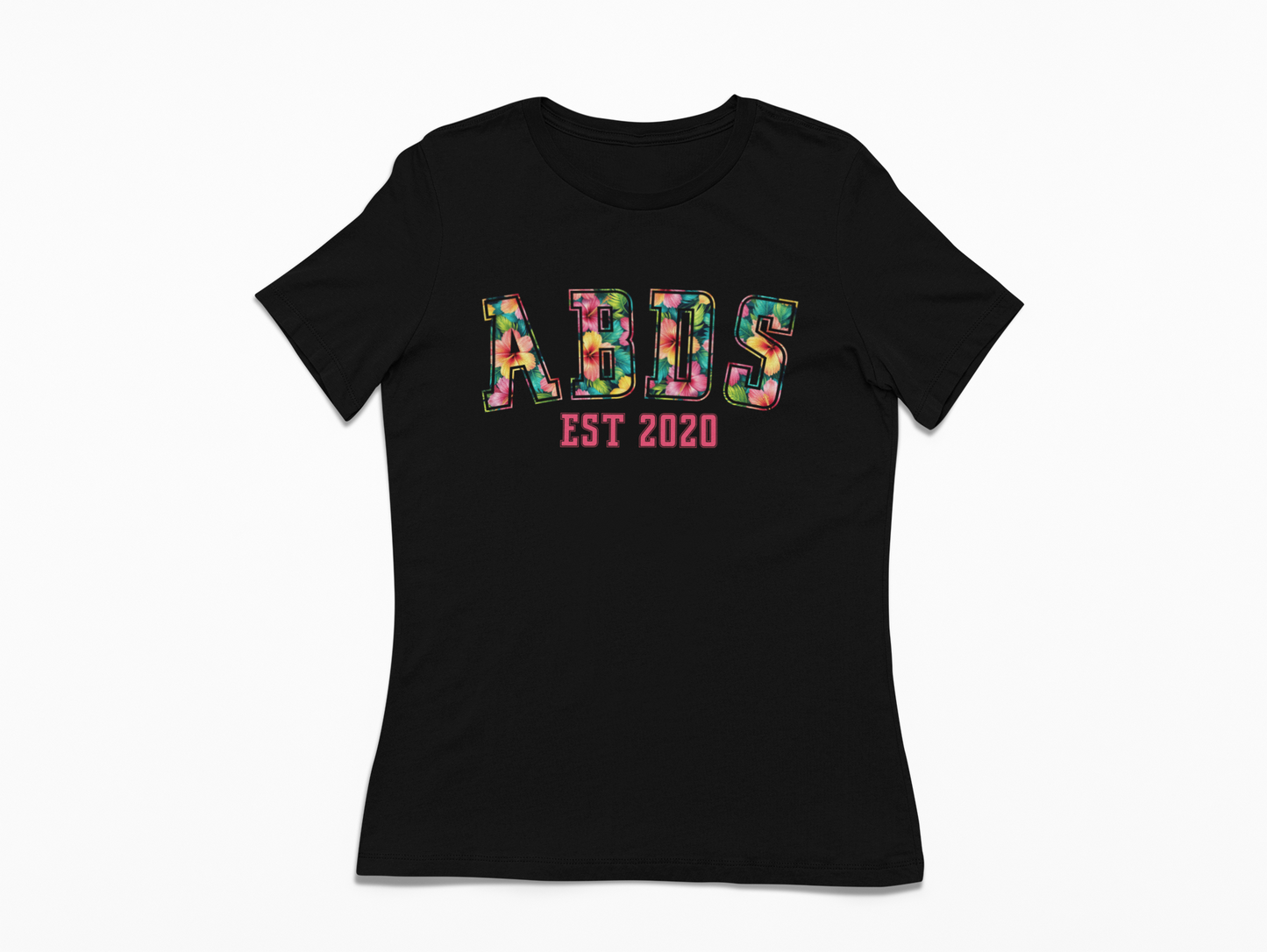 ABDS Bright Tropics Floral University Women's T-Shirt