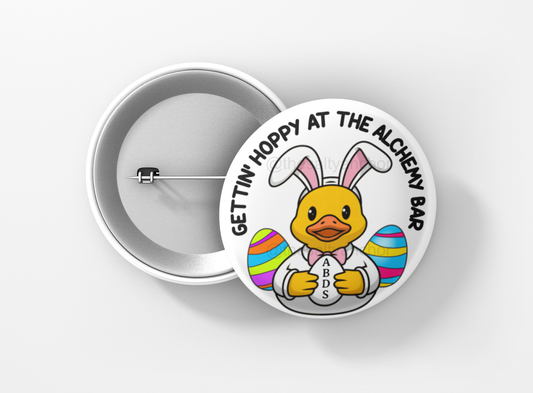 ABDS Easter Duck Button