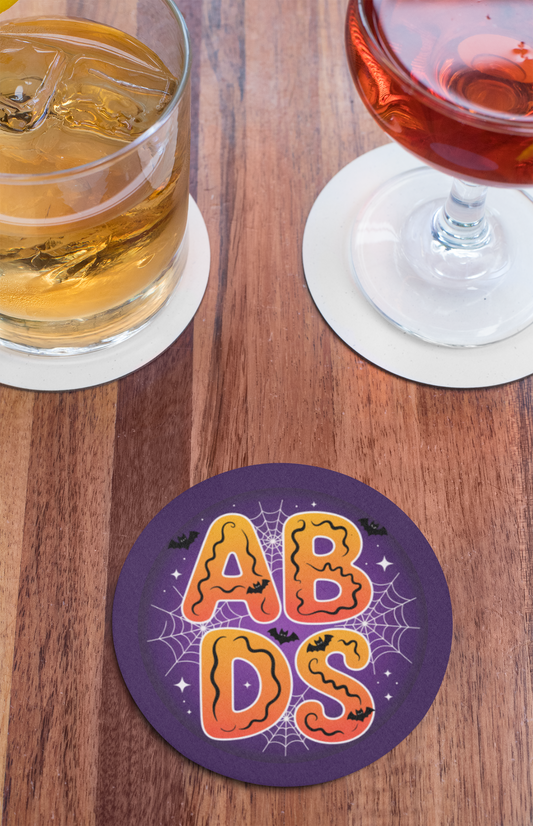 ABDS 2025 Halloween Cup Coasters - Set of 6