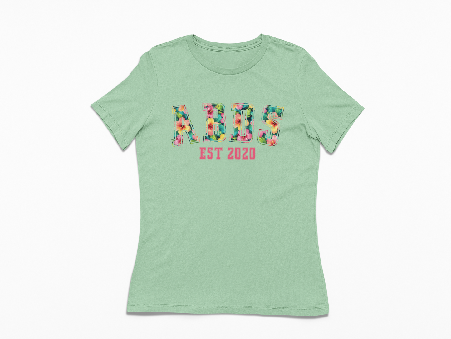 ABDS Bright Tropics Floral University Women's T-Shirt