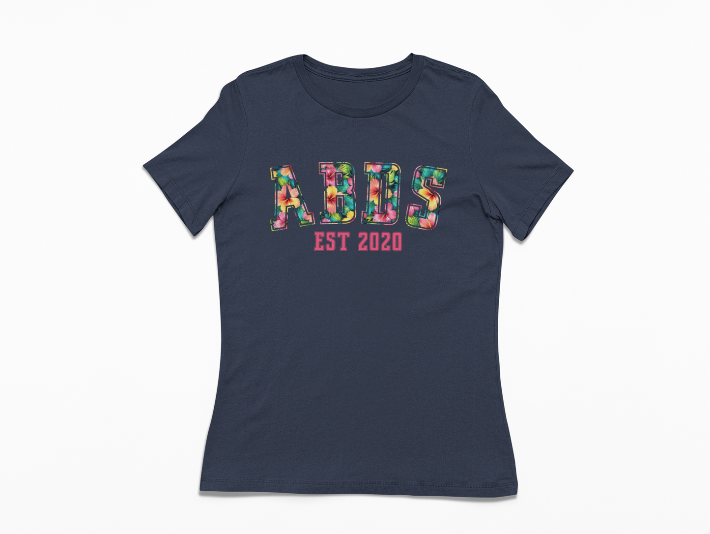 ABDS Bright Tropics Floral University Women's T-Shirt