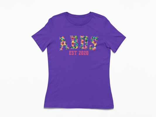 ABDS Bright Tropics Floral University Women's T-Shirt