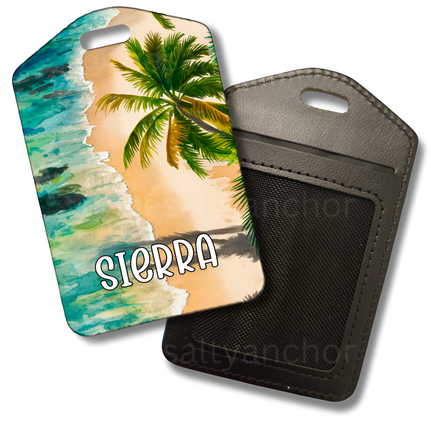 Sandy Beach Luggage Tag (Copy)