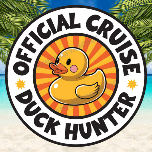 Official Cruise Duck Hunter Magnet