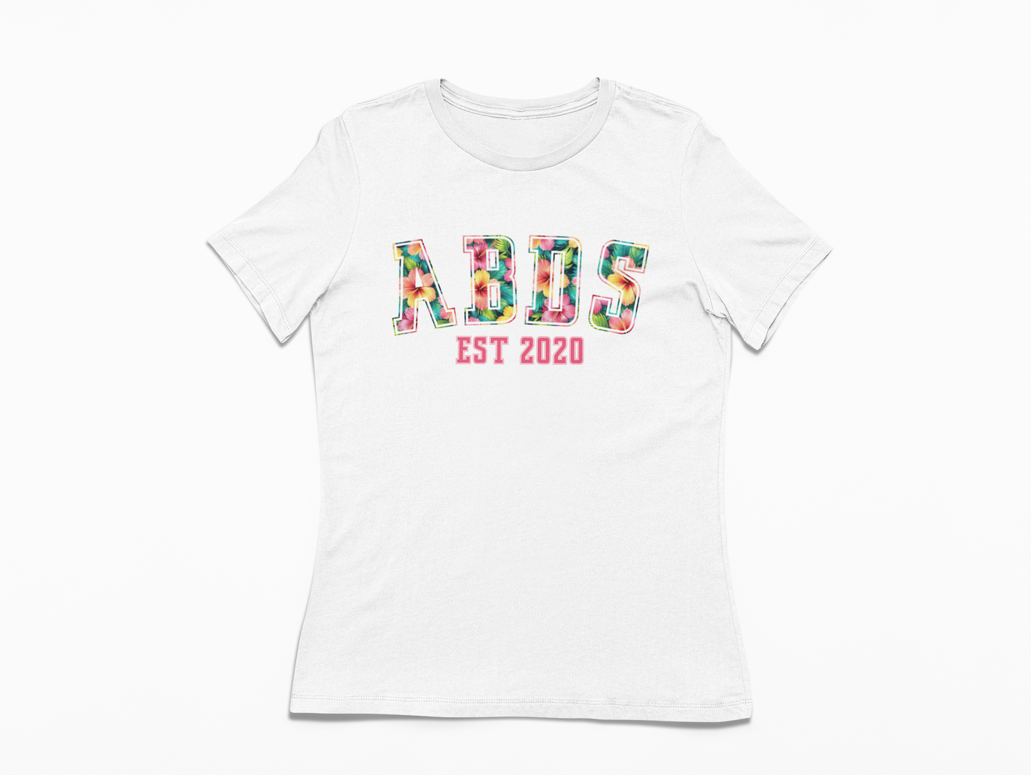 ABDS Bright Tropics Floral University Women's T-Shirt