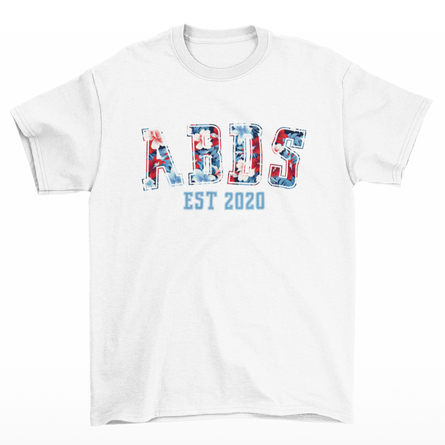 ABDS Red, White & Blue Floral University Unisex Shirt