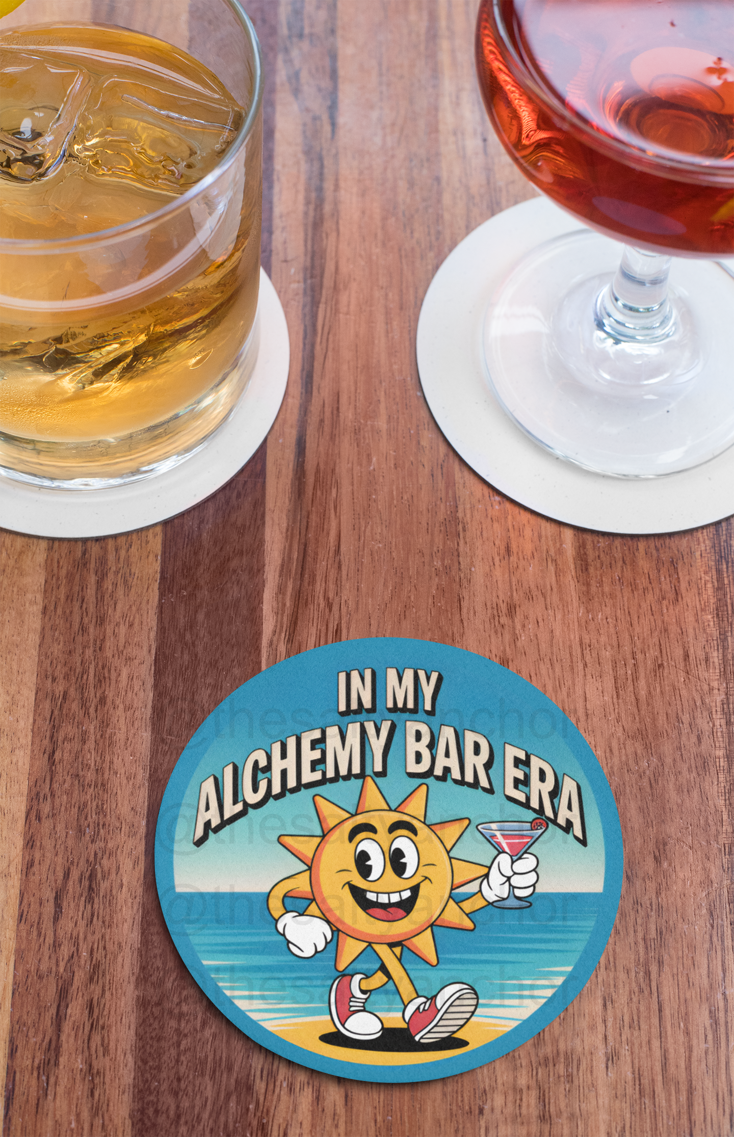 Alchemy Bar Drink Coasters