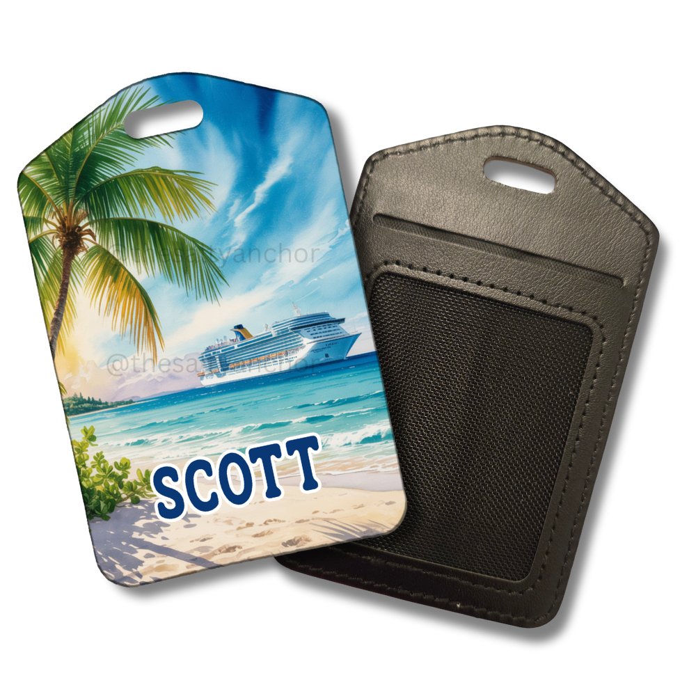 Cool Cruise Luggage Tag