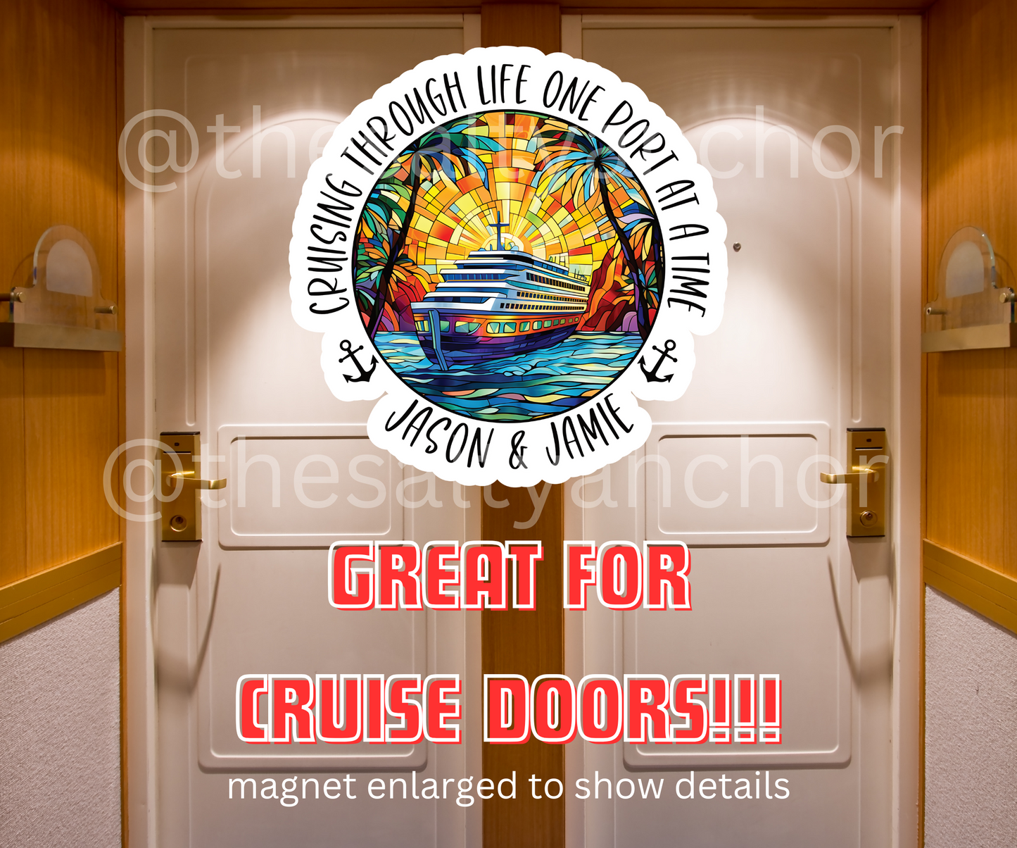 Cruising Through Life One Port at a Time Cruise Magnet