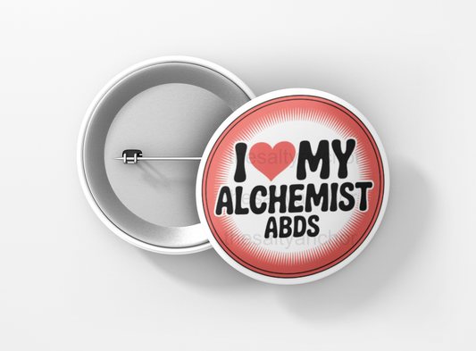 I Love My Alchemist ABDS Button