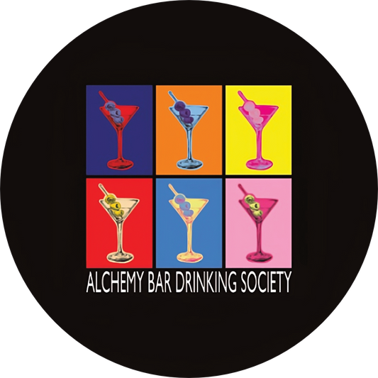 ABDS Neon Martinis Coaster