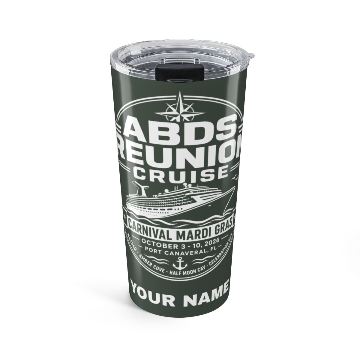 ABDS 2026 Reunion Cruise 20 oz Insulated Drink Tumbler