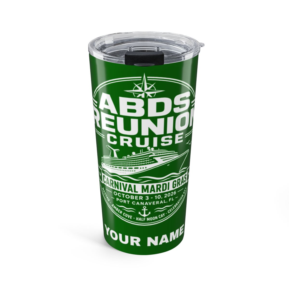 ABDS 2026 Reunion Cruise 20 oz Insulated Drink Tumbler