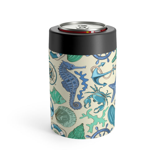 Blue Marine Nautical Can Holder - The Salty Anchor