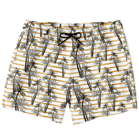 Black Palms Swim Trunks - The Salty Anchor