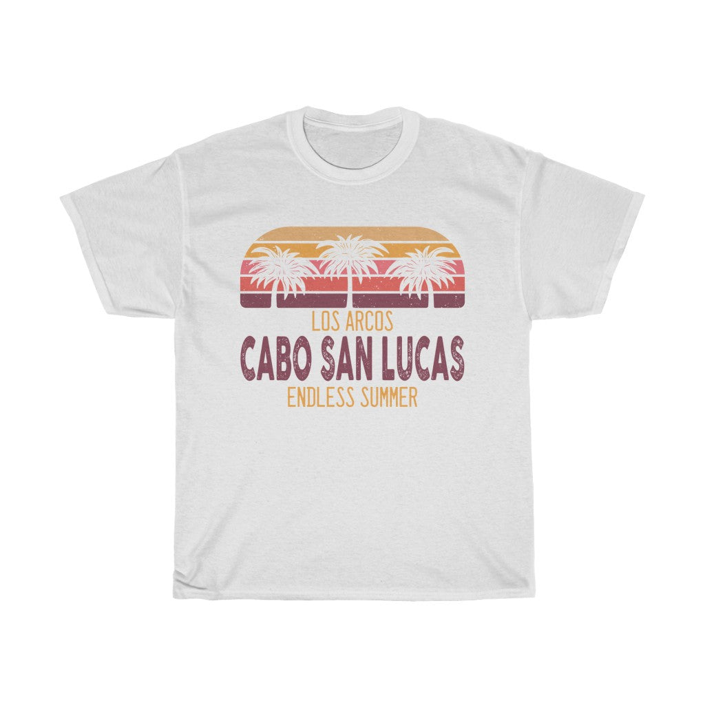Cabo San Lucas Endless Summer Los Arcos Unisex Heavy Cotton Tee - The Salty Anchor