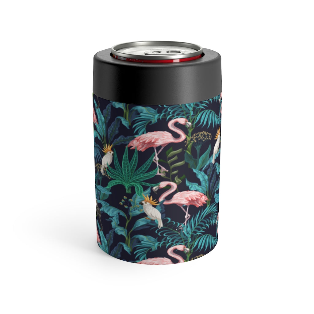 Flamingo Jungle Animals Can Holder - The Salty Anchor