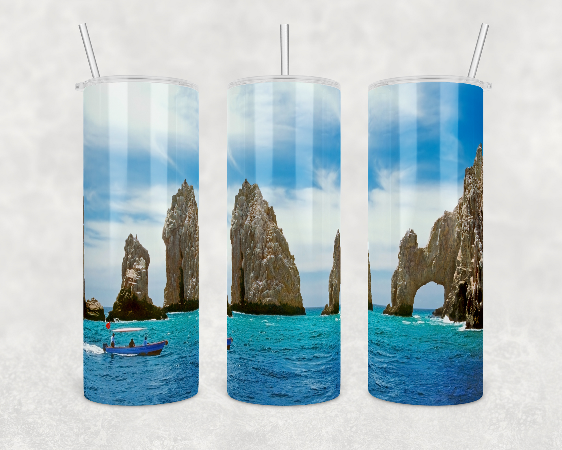 Cabo San Lucas Los Arcos Insulated Drink Tumblers - The Salty Anchor