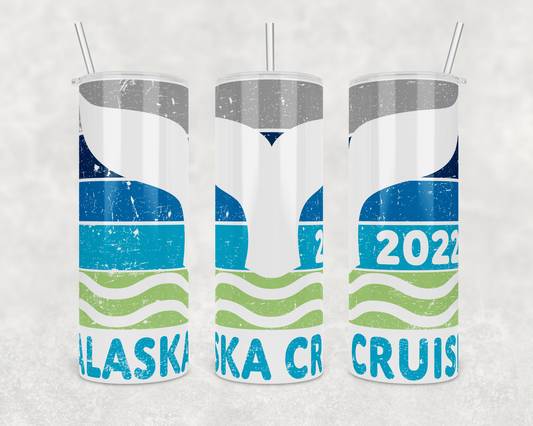 Alaska Cruise 2022 Insulated Drink Tumblers - The Salty Anchor