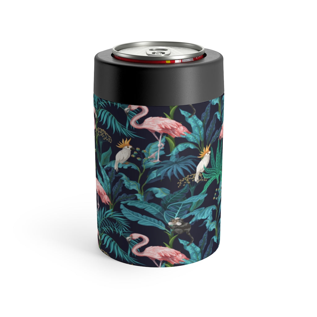 Flamingo Jungle Animals Can Holder - The Salty Anchor