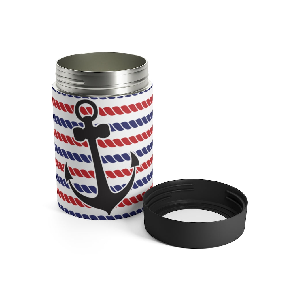 Nautical Ropes and Anchor Can Holder - The Salty Anchor